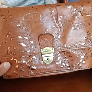 Patricia Nash vintage style leather purse